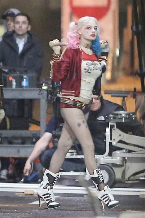 harley quinn suicide squad shoes|Margot Robbie Wears Adidas In New ‘Suicide Squad’ Trailer.